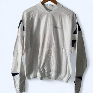 Crew Neck White Sweater